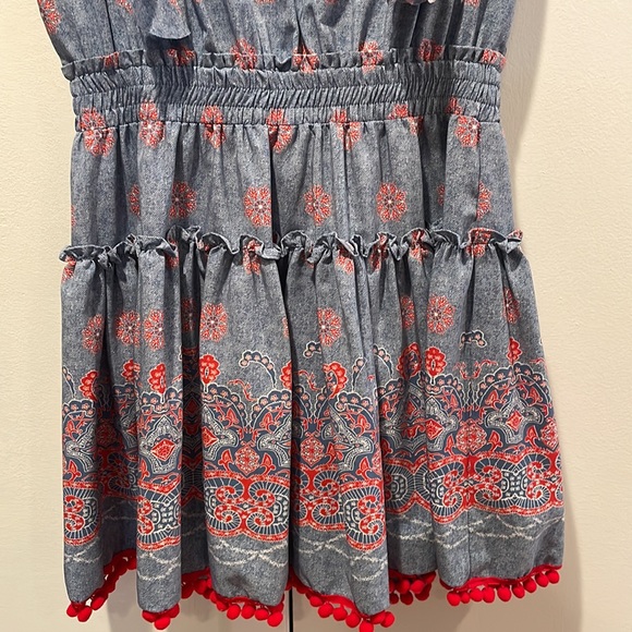 Perfect Condition Misa LA size Medium printed dress - Picture 4 of 5